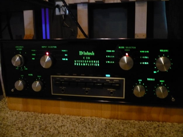 McIntosh C-28 Serviced and ready for another 40 years!