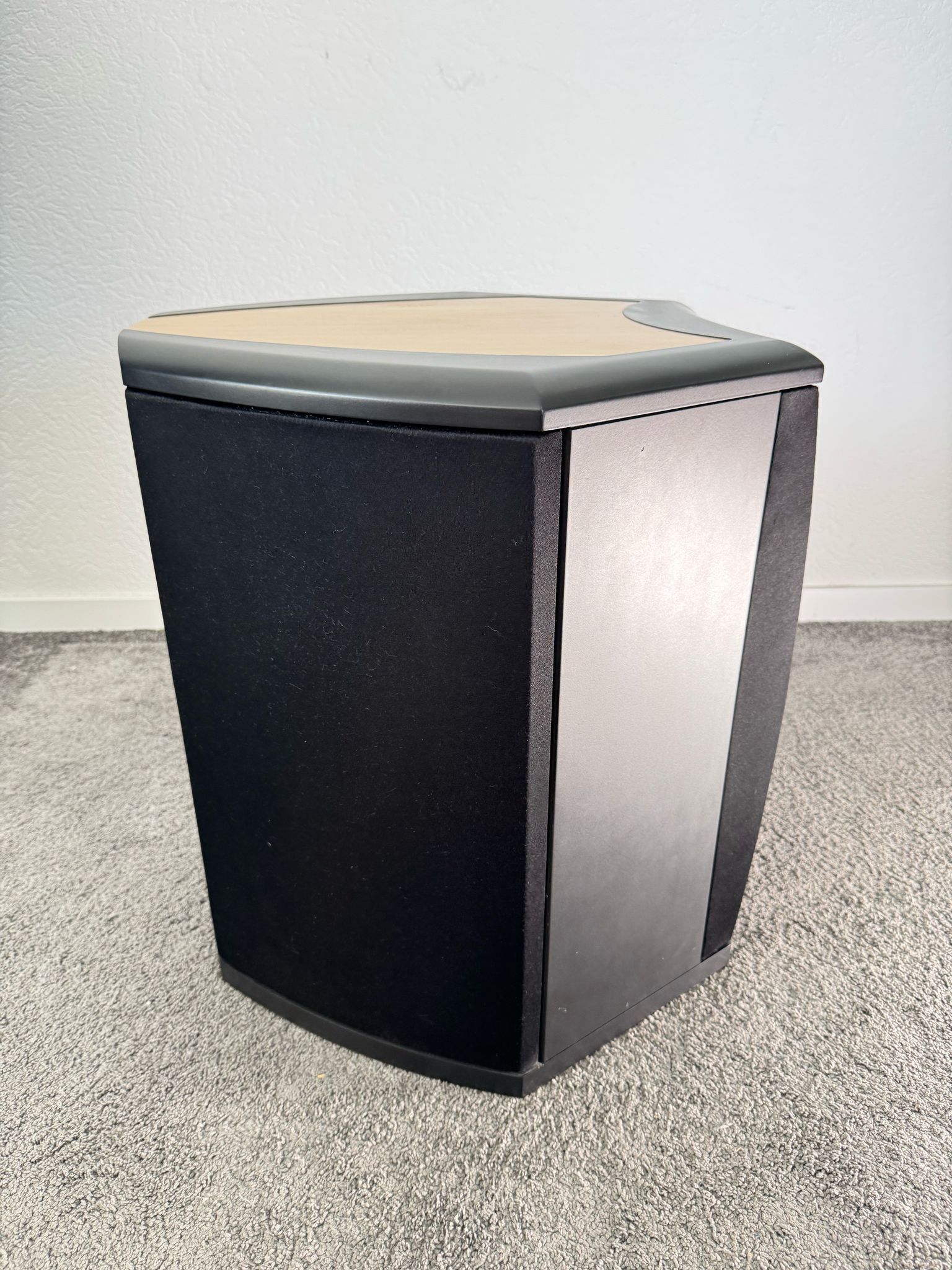 Martin Logan Descent active subwoofer in maple 8