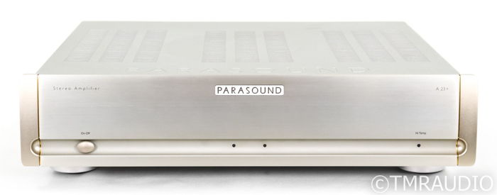Parasound Halo A23+ Stereo Power Amplifier+; Silver; A-...