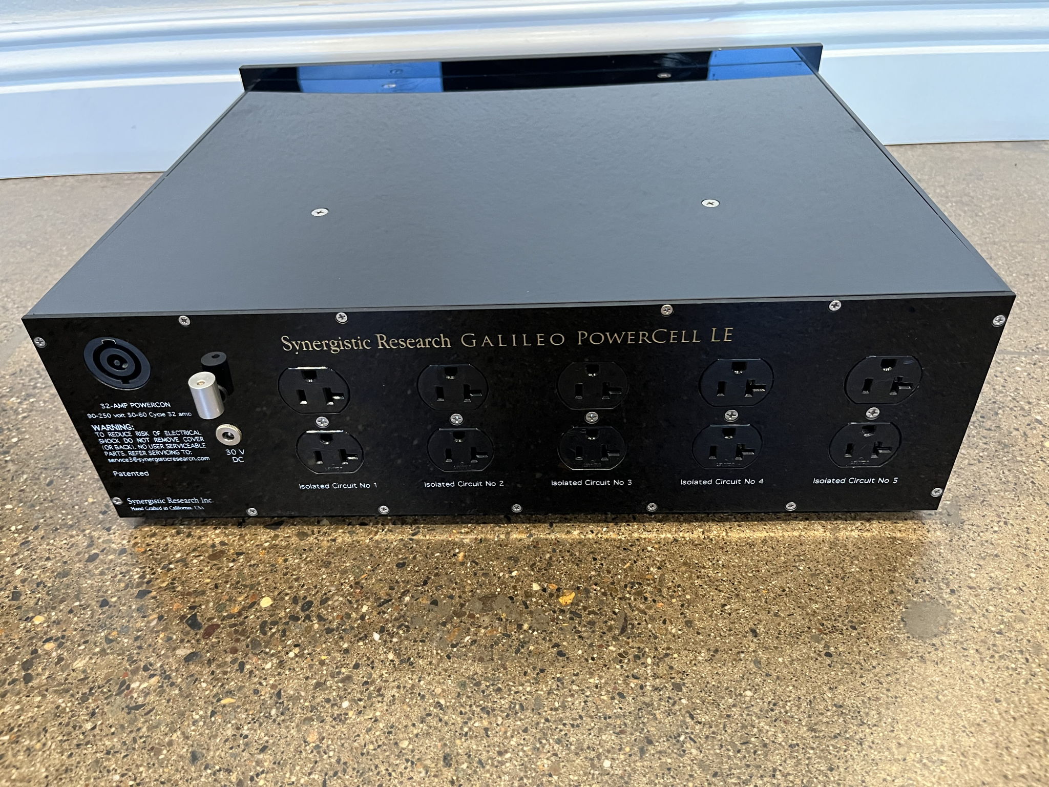 Synergistic Research Powercell Galileo LE -- Very Good ... 2