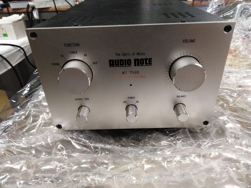 Kondo AudioNote Japan M7 tube Silver + MM Phono