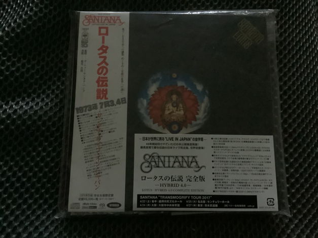 Santana Japan SACD Hybrid 3 Disc Set  Lotus