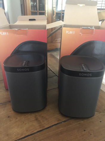Sonos play:1 speakers