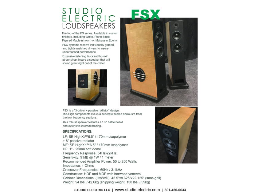 Studio Electric FSX - Show Demo Pair