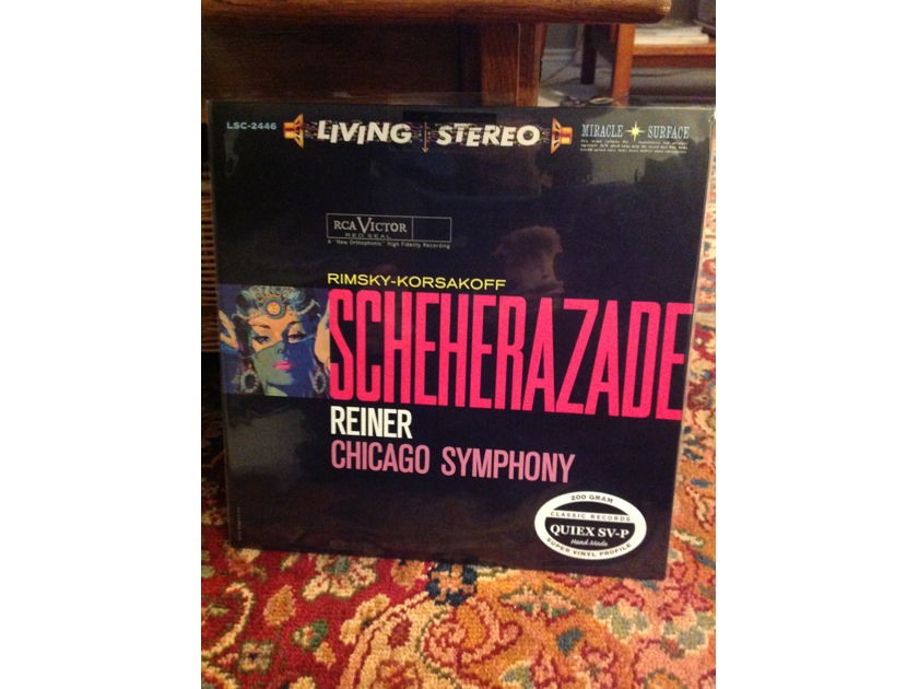 Scheherazade - Chicago Symphony RCA Red Seal 200g Classic Records -  Sealed