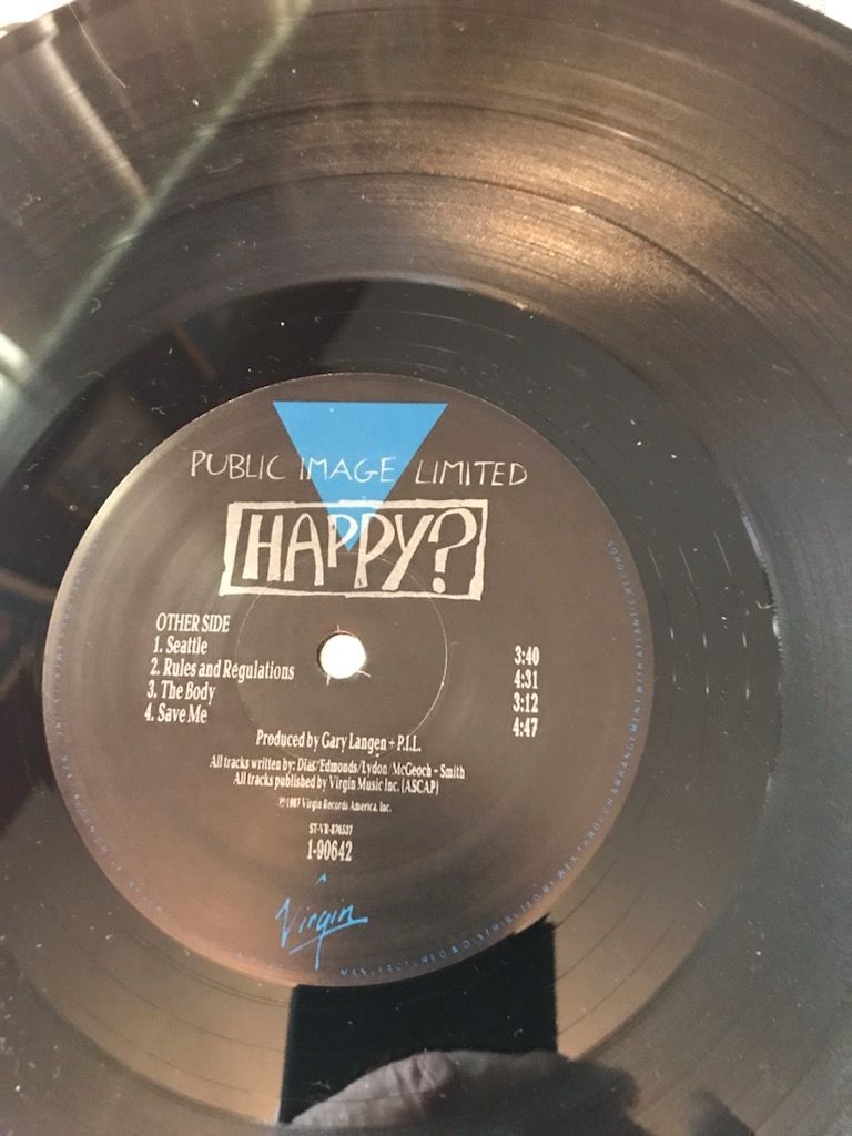 PUBLIC IMAGE LTD. 'Happy' PUBLIC IMAGE LTD. 'Happy' 5