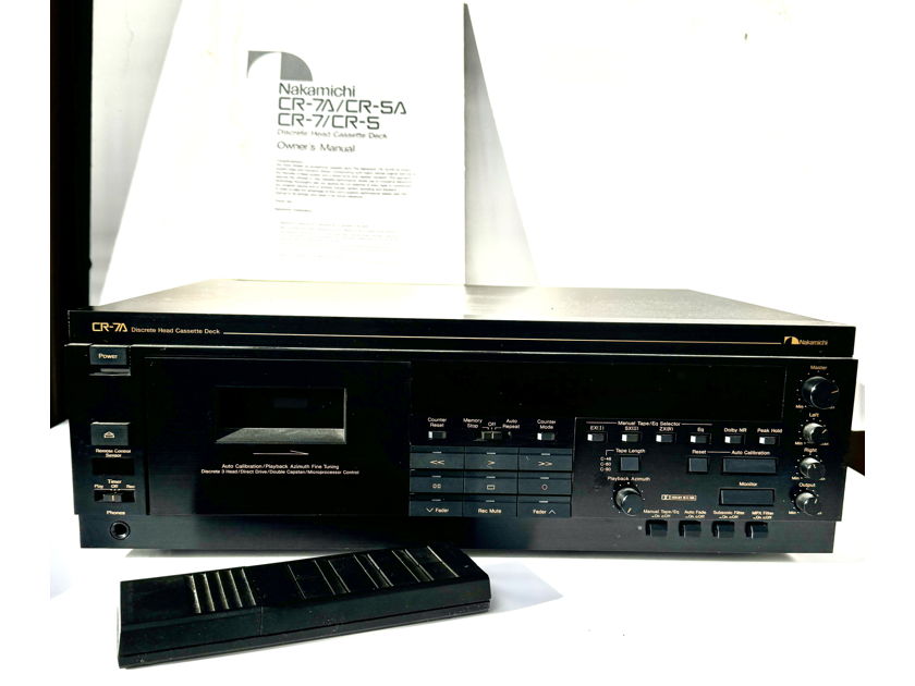 Nakamichi  CR-7A cassette deck