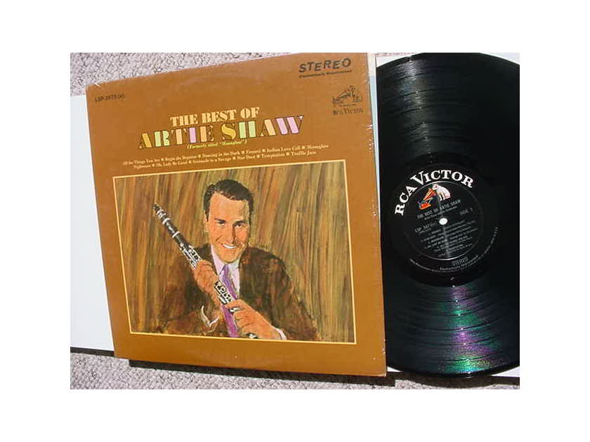 BIG BAND JAZZ The best of - Artie Shaw lp record in shrink RCA VICTOR STEREO LSP-3675e