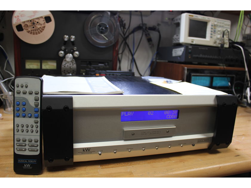 Musical Fidelity KW SACD/CD Tube Based Player w/ Remote - Just Serviced