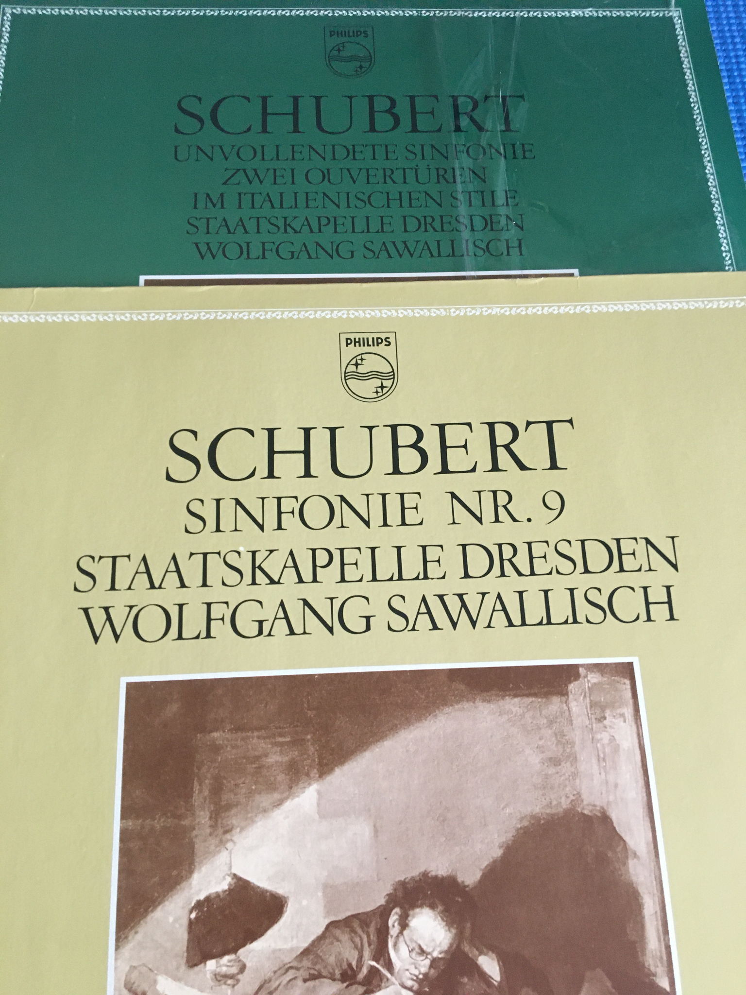 Philips Schubert Wolfgang Sawallisch  Sinfonien lot of ... 2