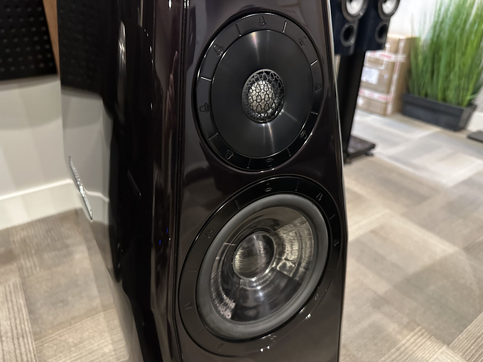 Kharma S7-S Loudspeakers (Pair, Gloss Aubergine) 2