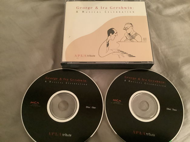 George & Ira Gershwin MCA Records 2 CD Set APLA Tribute