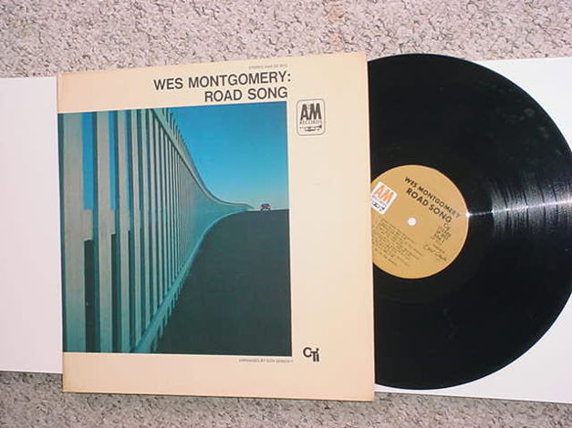 JAZZ Wes Montgomery lp record - Road Song A&M LP 3012 S...