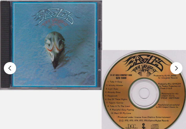 DCC GOLD】EAGLES THEIR GREATEST HITS 1971-1975 貴重な美品