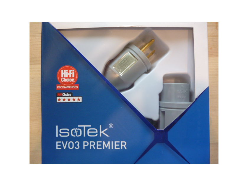 Isotek EVO3 Premier powercord, 1.5 meter (C19 female end)
