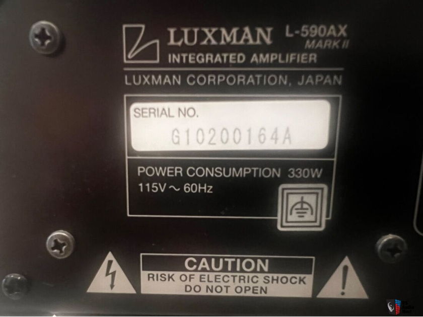 Luxman L-590a mkII - REDUCED! - Taking Offers!
