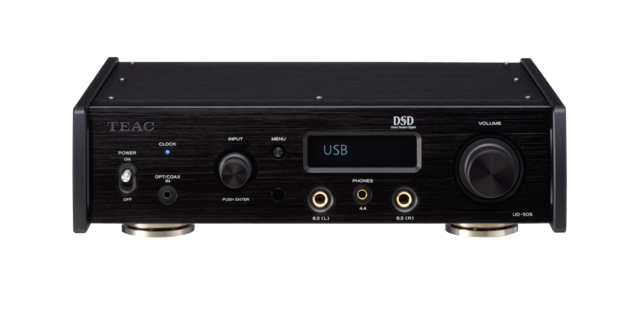 TEAC UD-505-B Dual-monaural USB DAC Headphone Amplifier...