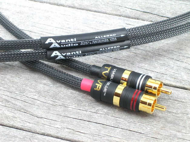 Avanti Audio Allegro Interconnects - Analog 1.5 Meter -...