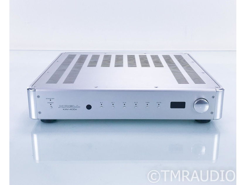 Krell KAV-400xi Stereo Integrated Amplifier; KAV400xi (Faulty Input; No Remote) (17315)
