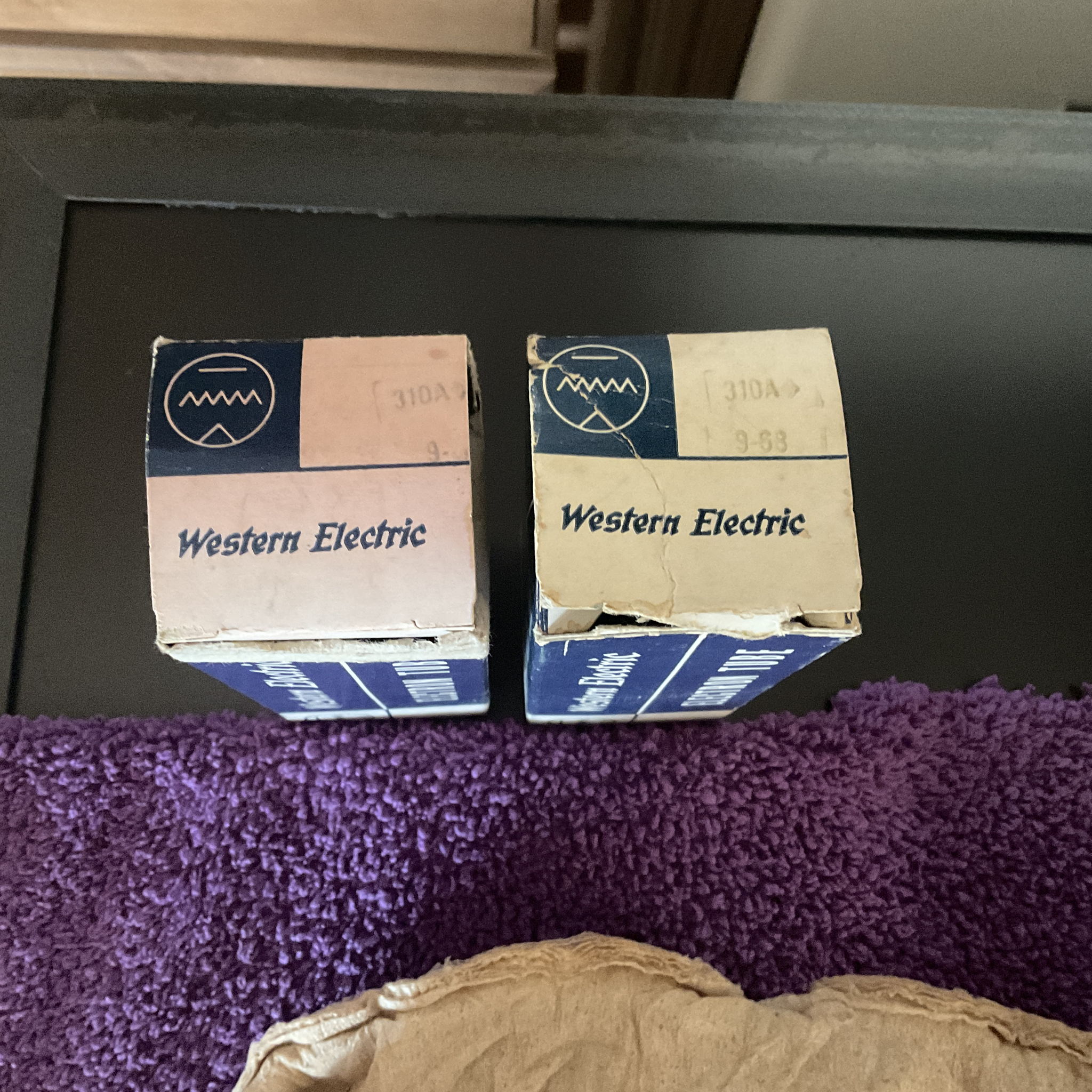 Western Electric 1966 310a matched tubes 3