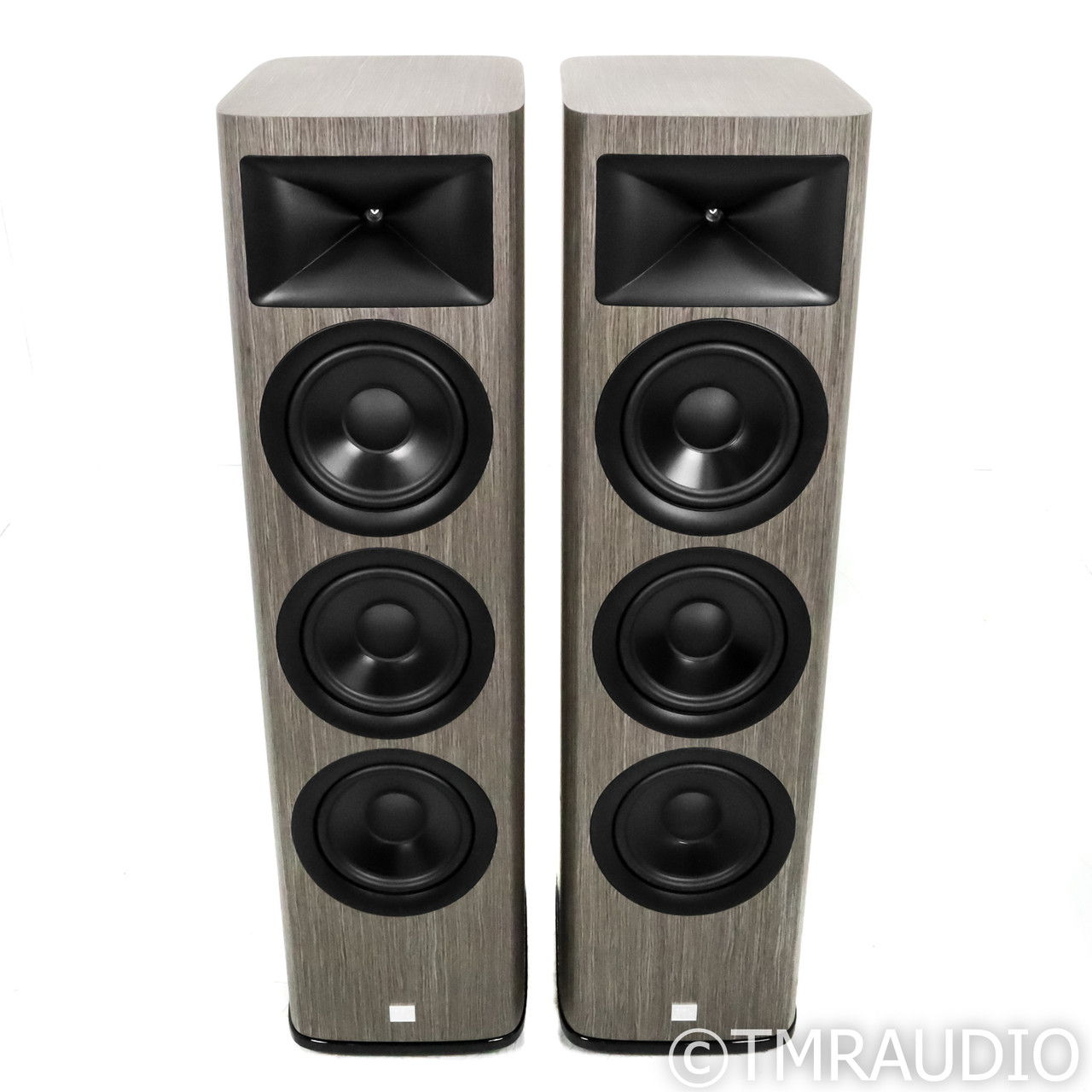 JBL HDI-3800 Floorstanding Speakers; Grey Oak Pair (67059) 2