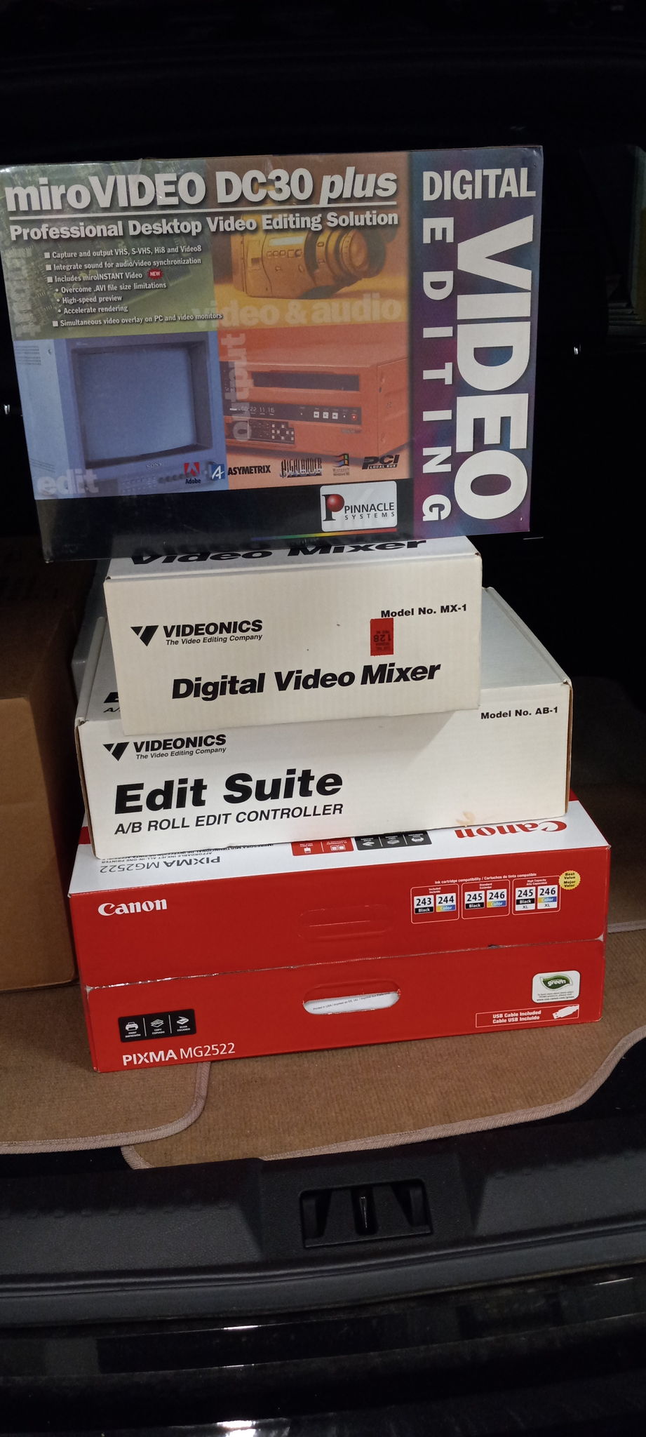 Videonics MX-1 DIGITAL VIDEO MIXER, AB-1 EDIT SUITE A/B... 8