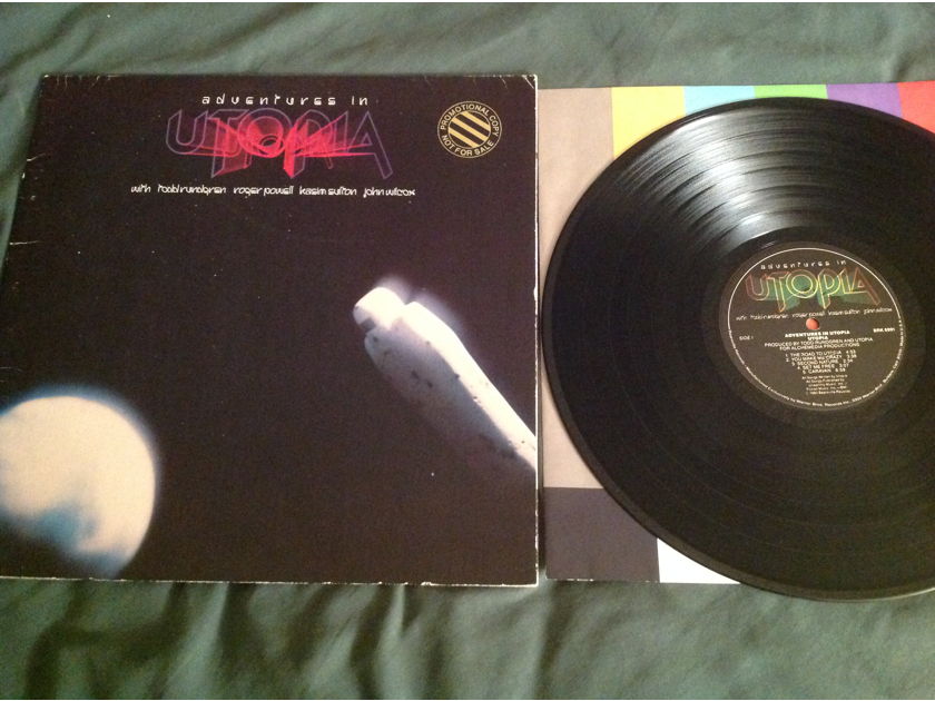 Utopia  Adventures In Utopia Bearsville Records Promo Stamp