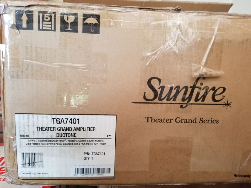Sunfire TGA-7401 Theatre Grand Amplifier  7.1