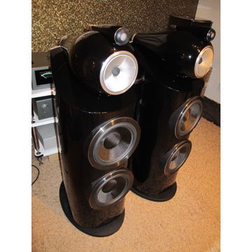 B&W (Bowers & Wilkins) 800D3 speakers in black from 2019