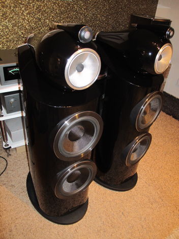 B&W (Bowers & Wilkins) 800D3 speakers in black from 2019