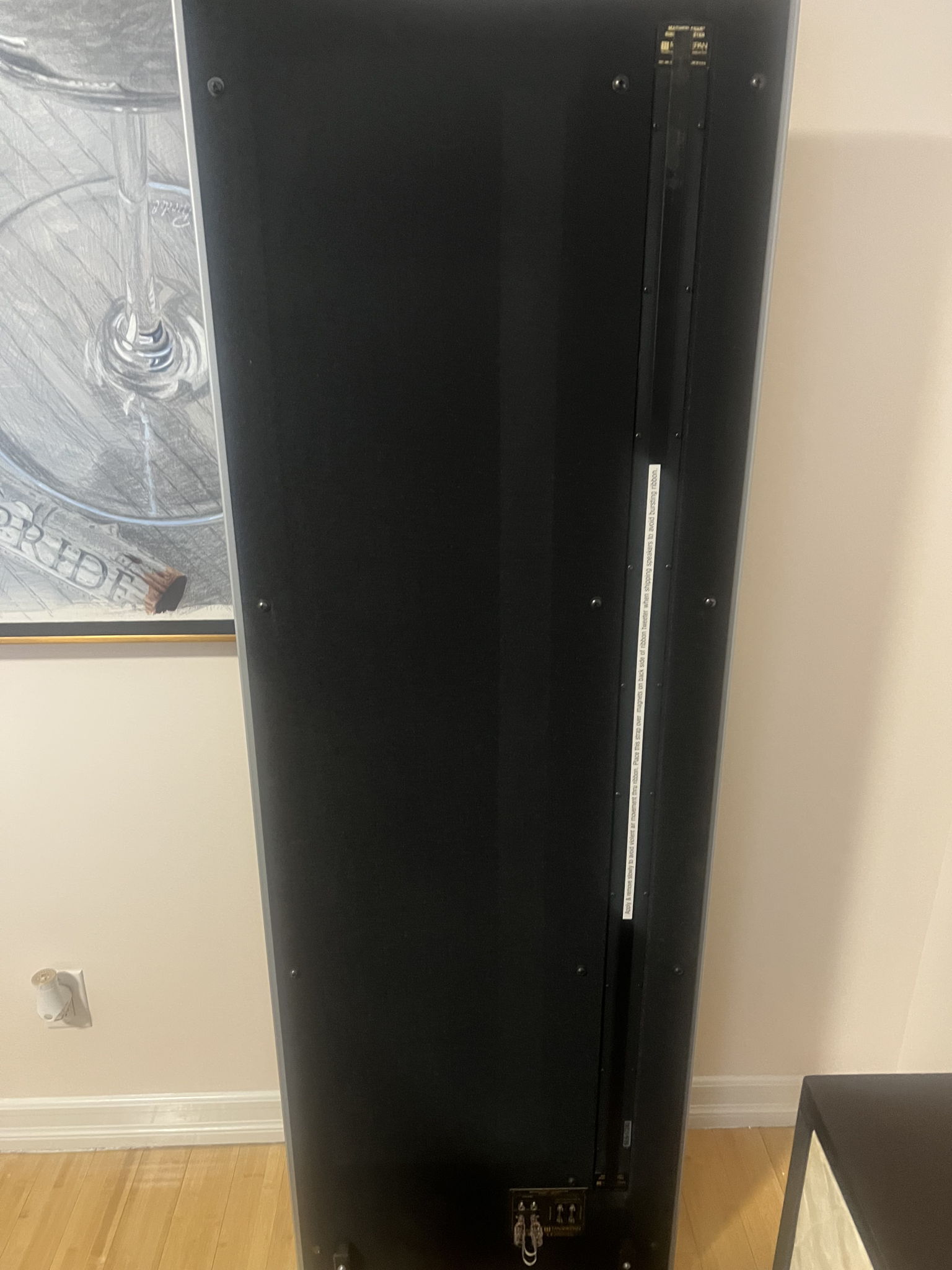 Magnepan 3.7i In Black and Silver Great Condition 6