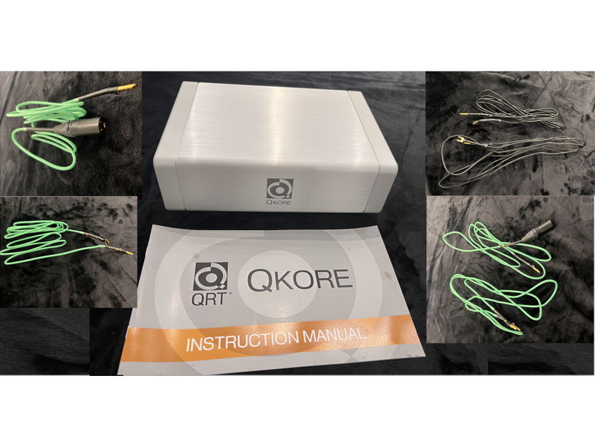 Nordost QKore6 parallel grounding system and extra grounding cables. Reduce electrical noise!