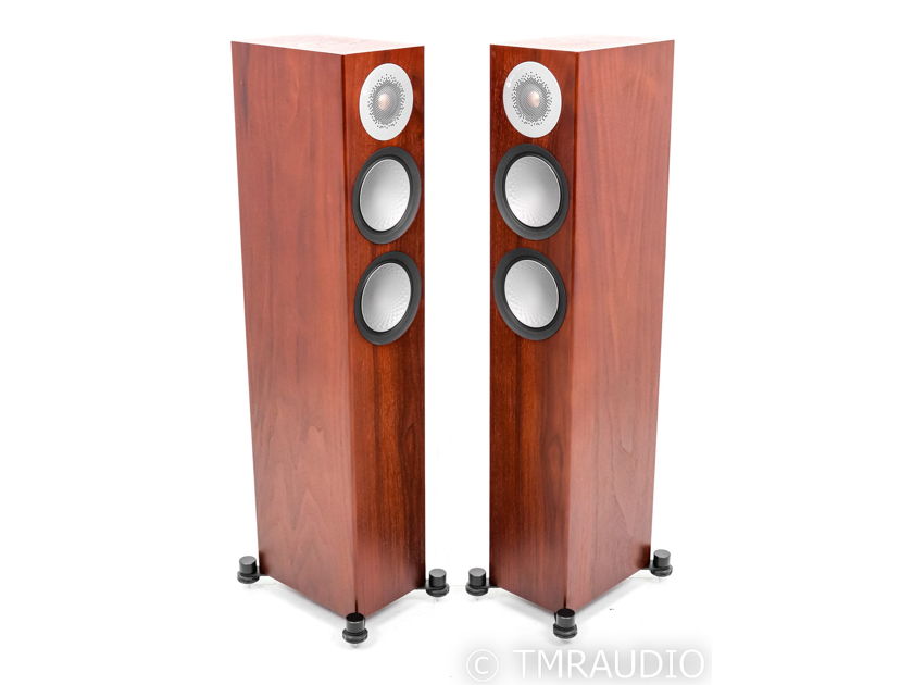 Monitor Audio Silver 200 6G Floorstanding Speakers; Rosewood Pair (45240)