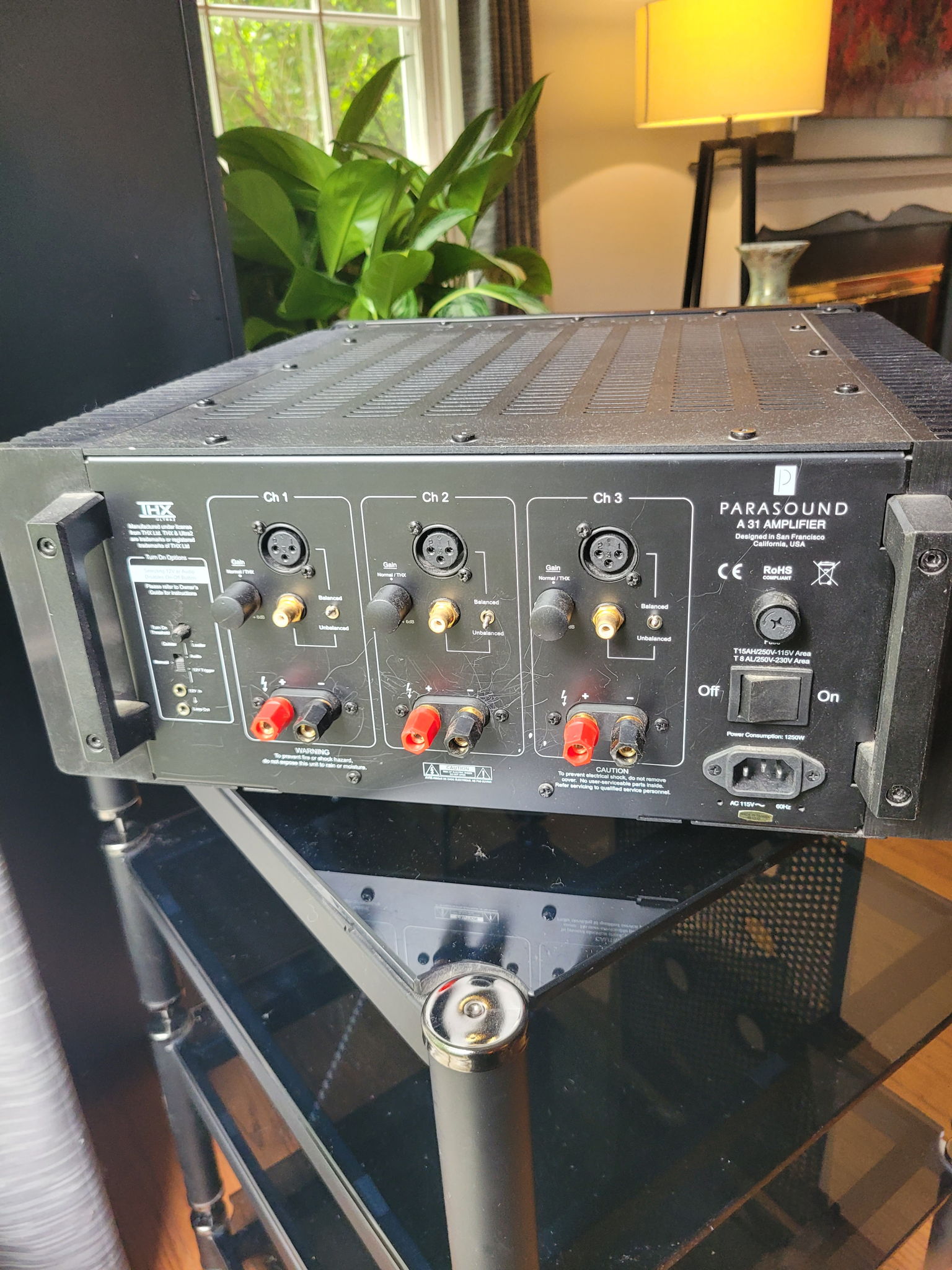 Parasound JC-2BP & Parasound A31 3 channel amplifier 5