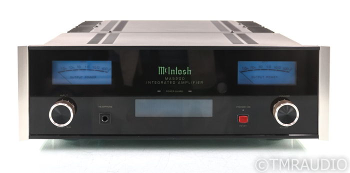 McIntosh MA5200 Stereo Integrated Amplifier; MA-5200; M...