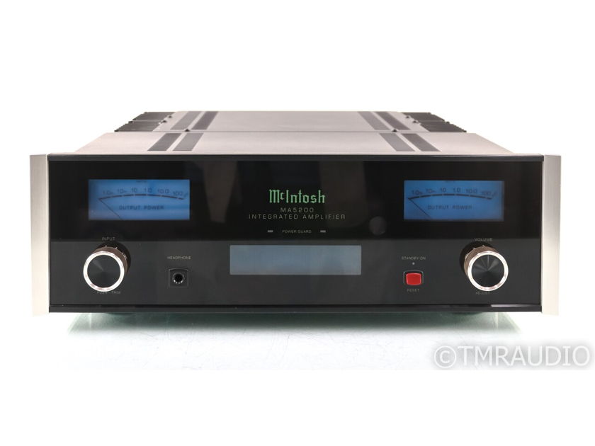 McIntosh MA5200 Stereo Integrated Amplifier; MA-5200; MM Phono (30439)