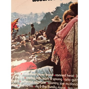 1970 Woodstock 3-Album Set