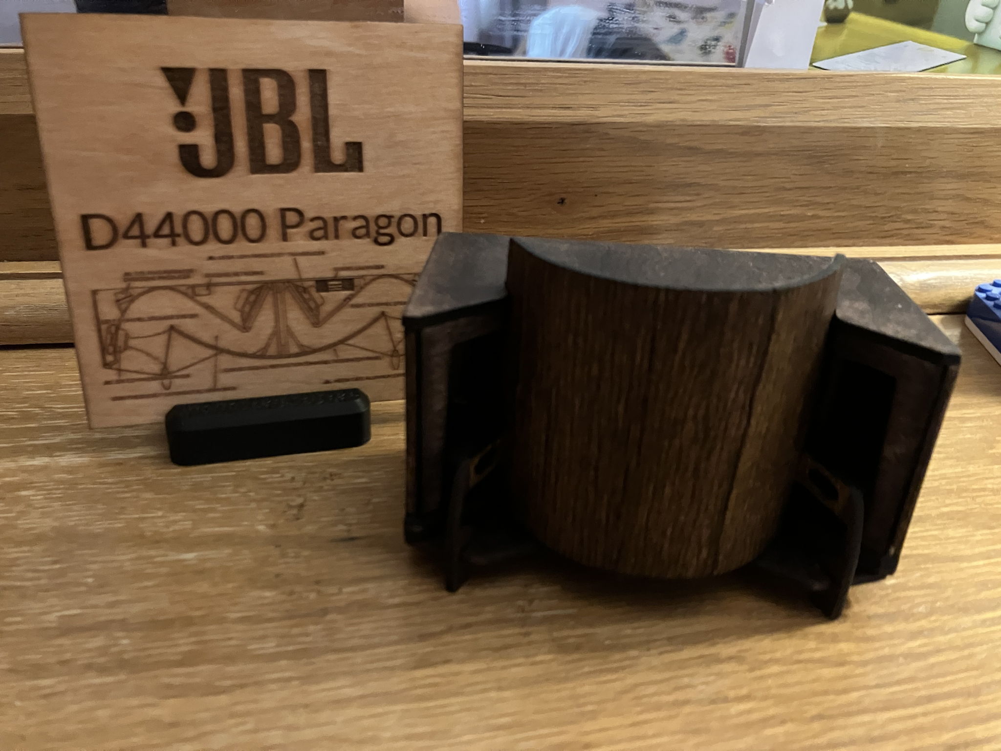 My son made these for Father's Day--my dream speaker! Front