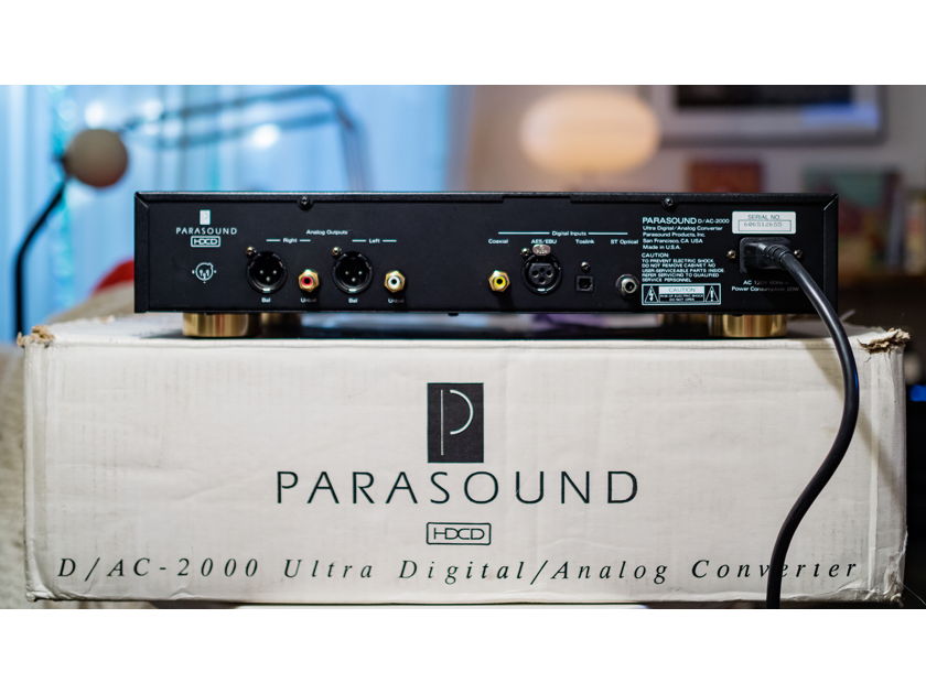 Parasound DAC-2000 - D/AC-2000 - VG condition