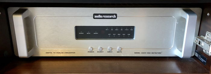 Audio Research DAC-8 Outstanding Quality • Sweet Sound ...