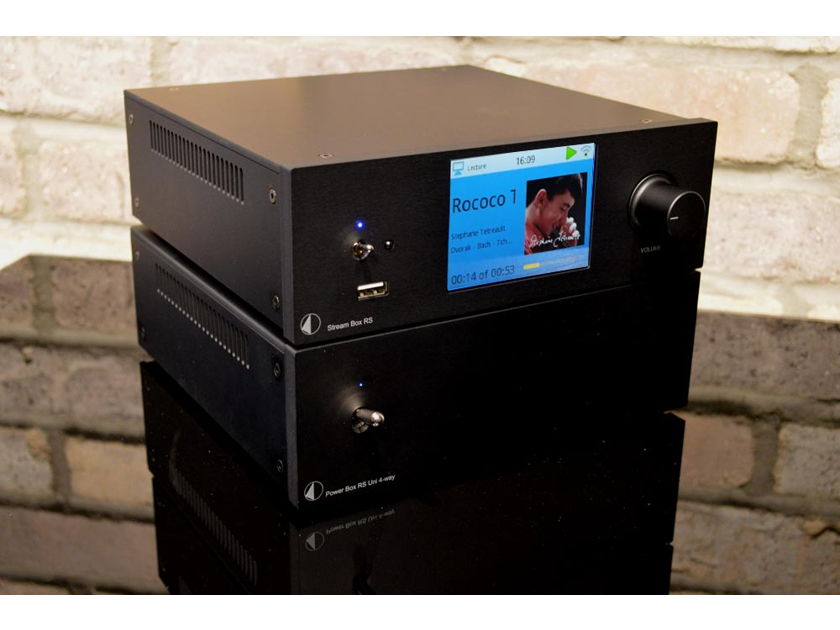 Pro-Ject Systems Stream Box RS - Hi-Resolution Tube Audio Streamer, DAC and Preamp