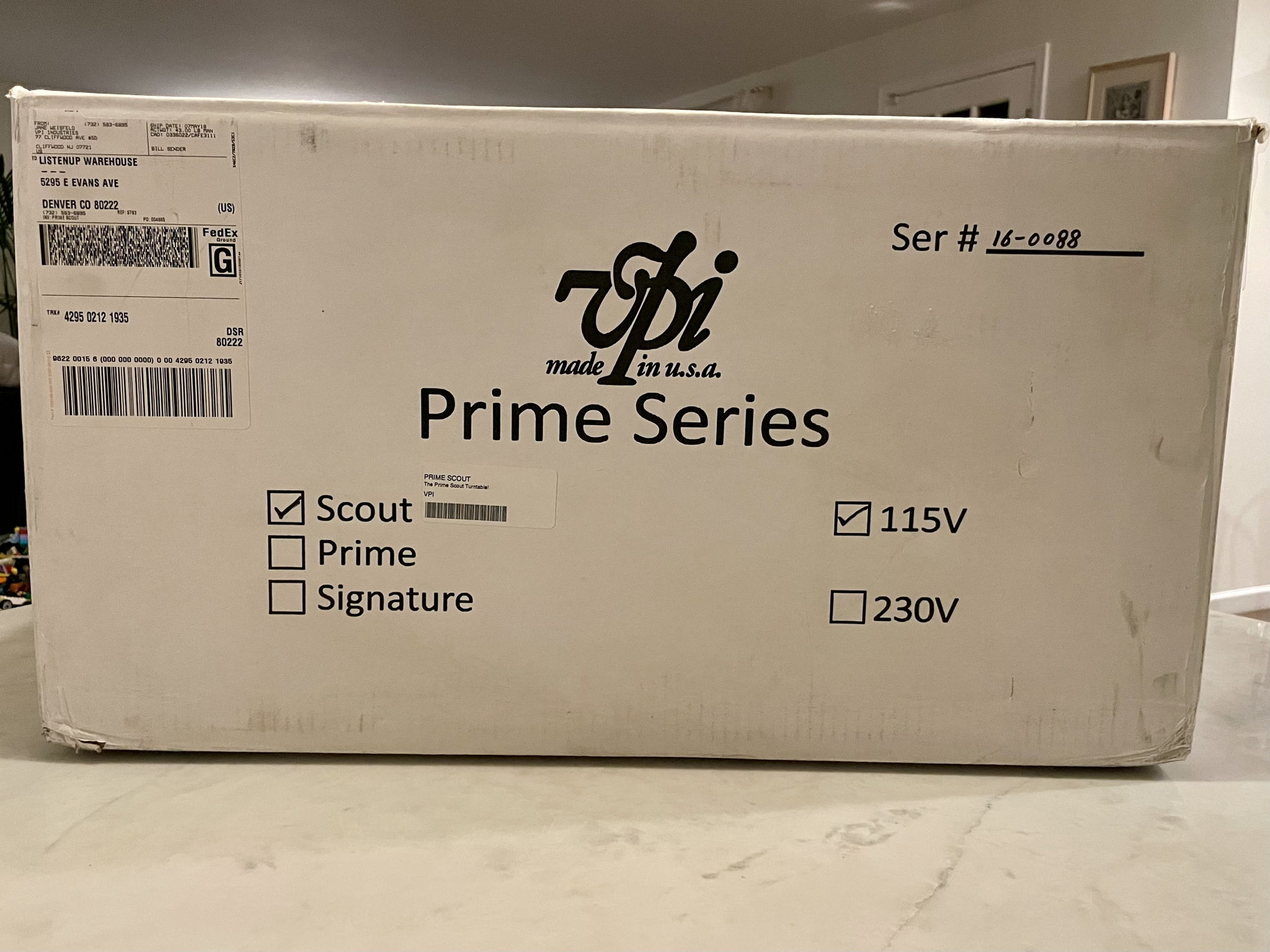 VPI Industries Prime Scout 6