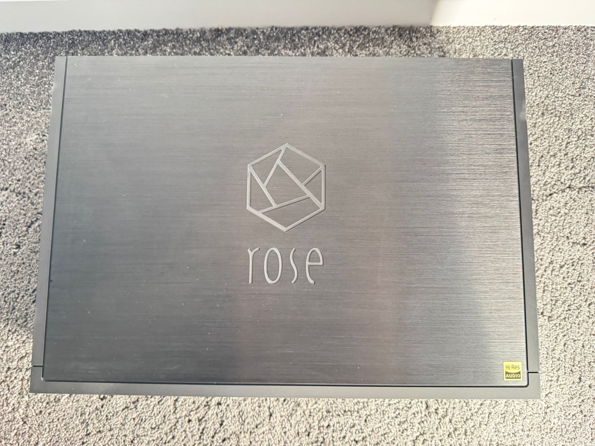 Rose HiFi RS150B streamer in black 4