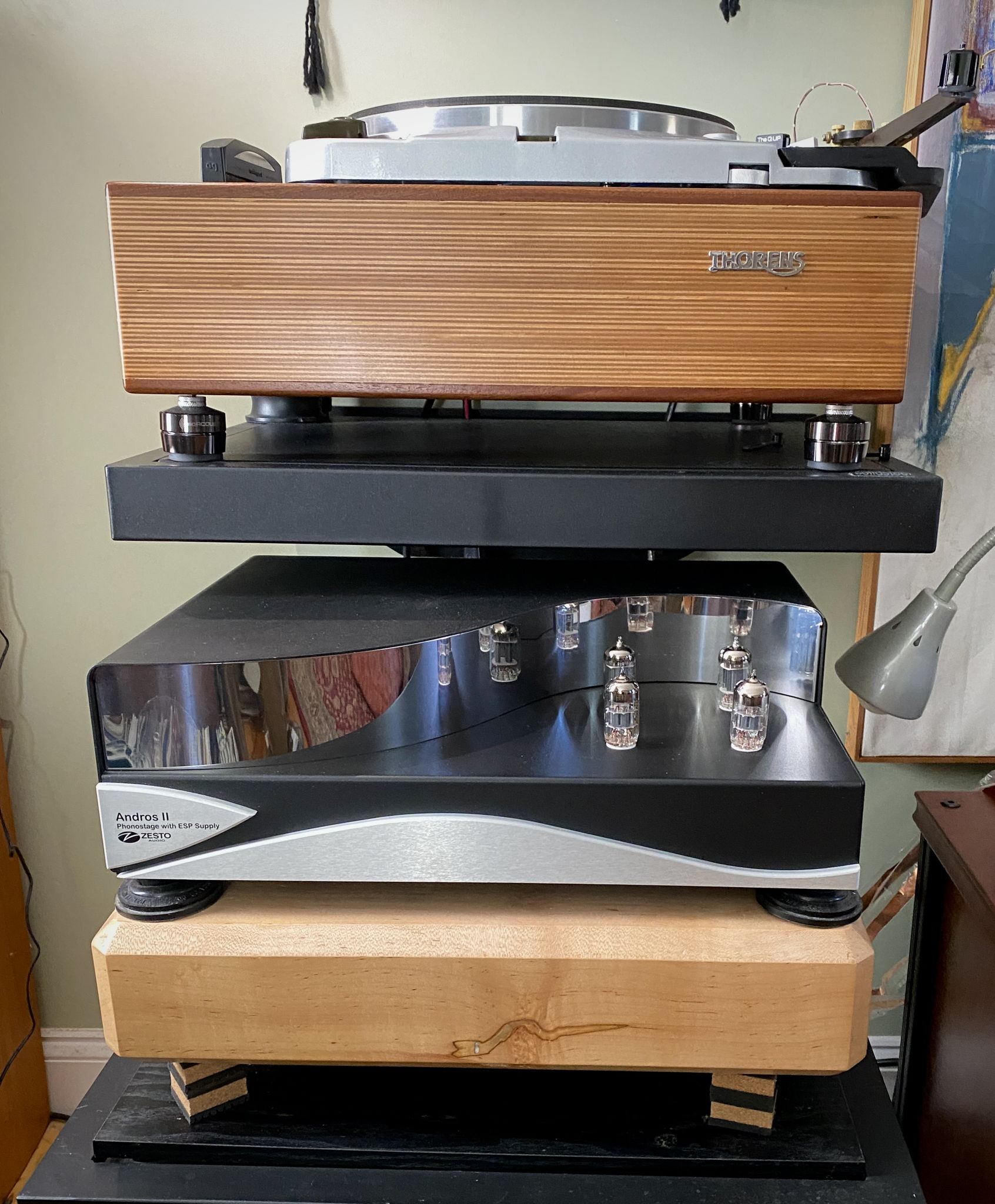 Thorens and Zesto Andros ll