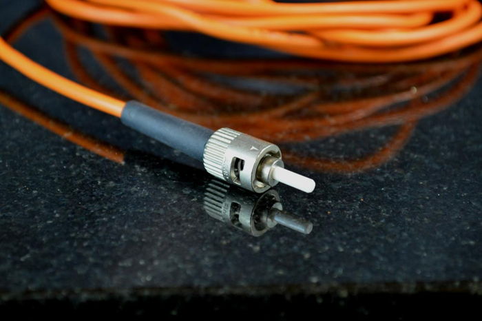 Siecor ST to ST Optical, Duplex, Multimode Patch Cable