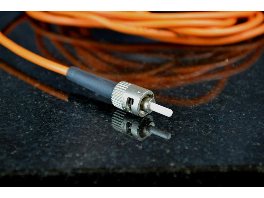 Siecor ST to ST Optical, Duplex, Multimode Patch Cable