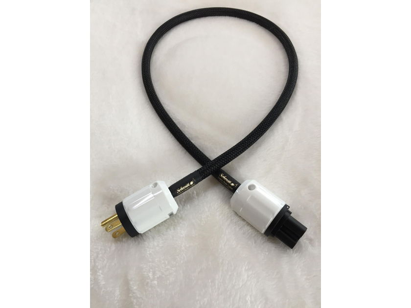 Schmitt Custom Audio Cables Gold Plated Power Cable