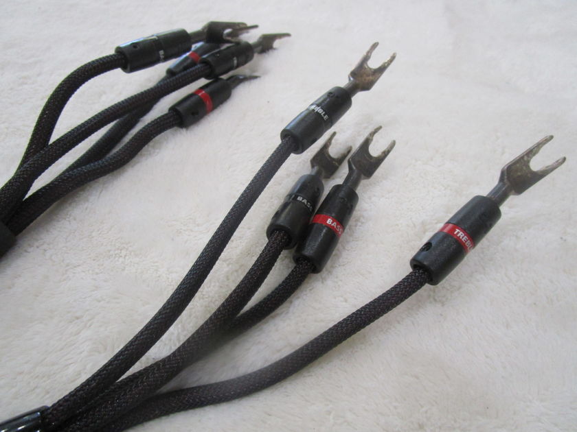 AudioQuest Comet 5 ft Biwire Speaker Cables For Sale Audiogon