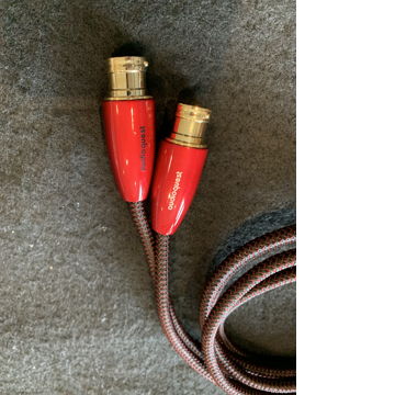 AudioQuest Red River 1m XLR to XLR Interconnects Looks ...