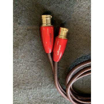 AudioQuest Red River 1m XLR to XLR Interconnects Looks ...